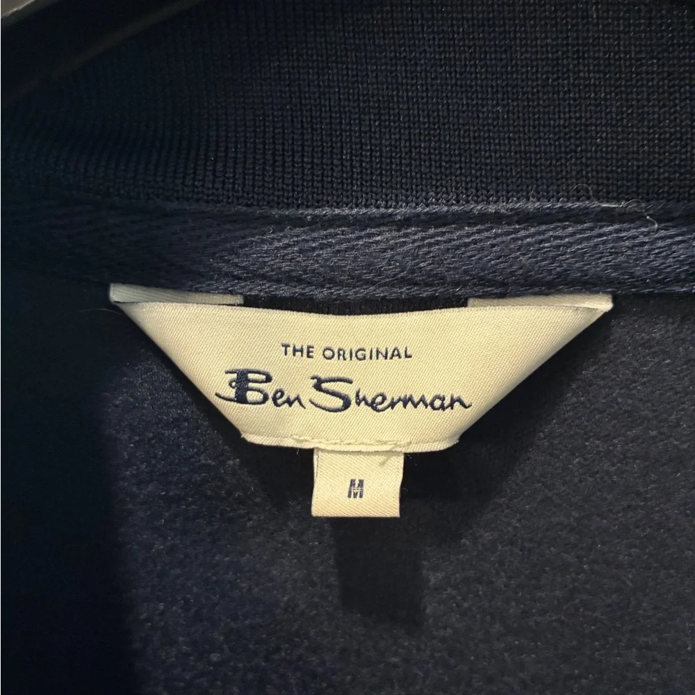 Ben Sherman Navy Bomber Jacket. Lightweight and stylish.